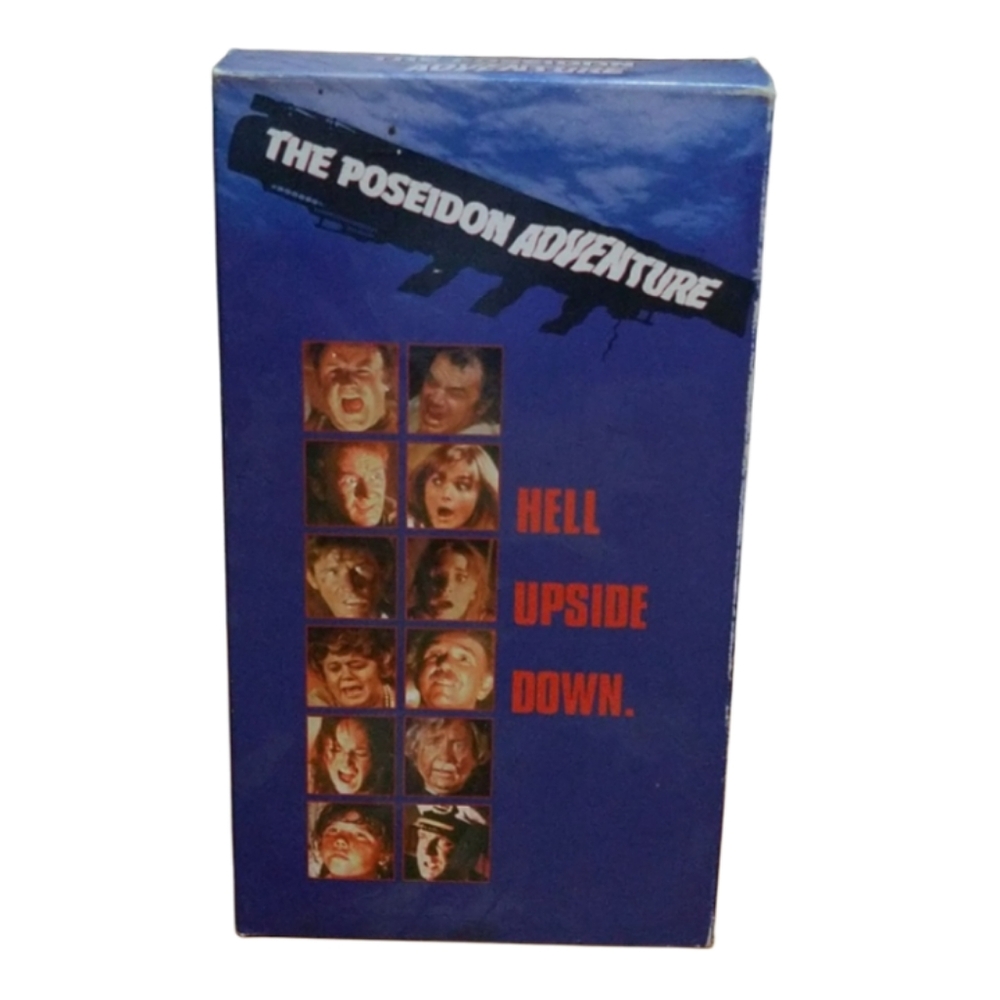 The Poseidon Adventure 1972 VHS video tape